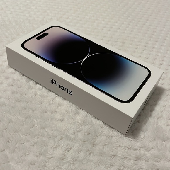 EMPTY BOX for iPhone 14 Pro, Space Black, 256GB Model A2650 - Picture 6 of 10